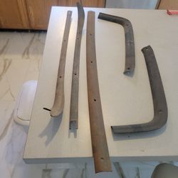 1970 Cuda Interior Back Glass Trim