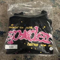 Black And Pink Spider Hoodie
