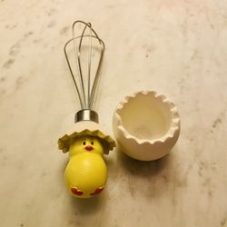 Kate Aspen "About to Hatch" baby shower favor whisk