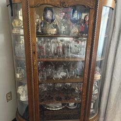 Antique Curio Cabinet