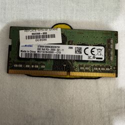RAM - Laptop 8GB - Samsung 8GB 1Rx8 PC4 - 2666V - SA1-11