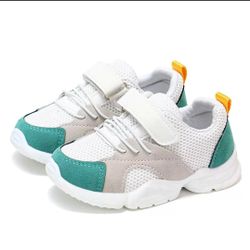 Size 6 Spring New Children Shoes Fashion Kids Soft Bottom PU Leather Sport Sneakers Baby Autumn Breathable Toddler Shoes