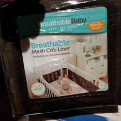 Baby Breathable Crib Liner