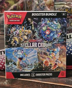 👑Pokemon Cards-Stellar Crown Booster Bundle👑