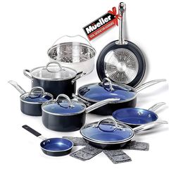 14 Piece Cookware Induction Non-stick Aluminum Body