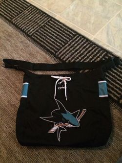 SJ Shark Tote Bag with Shoulder Strap