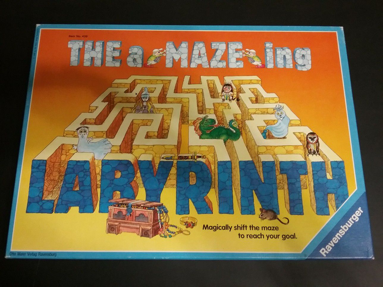 The Amazing Labyrinth board game