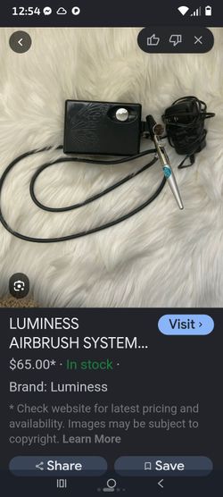 Luminess air brush makeup kit black