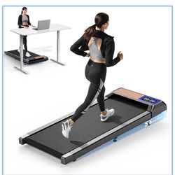 Walking Pad Treadmill, Walking Pad Under Desk, 2.5 HP Quiet Under Desk Walking Pads with 5% Incline, 265 Lbs Capacity, 15" X 35.4" Walking Pad Treadmi