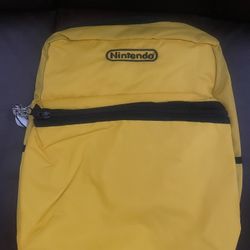 Vintage 1990’s Nintendo Pokémon Pikachu Yellow One Strap Backpack Messenger Bag