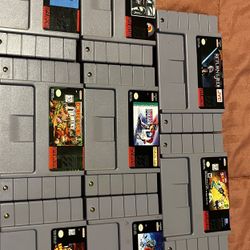 Super Nintendo Games 