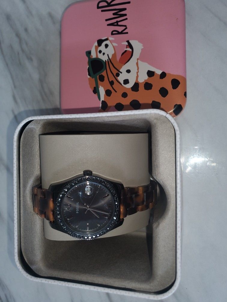 Fossil Tortoiseshell Watch