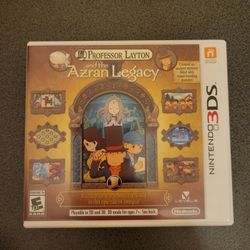 Professor Layton And The Azran Legacy CIB Nintendo 3DS