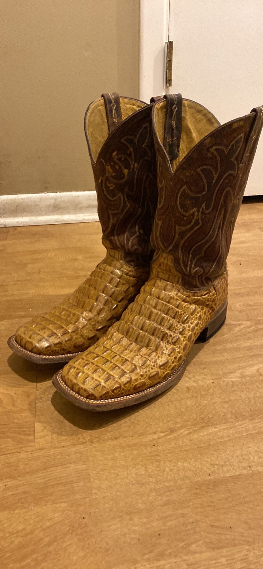 Cavenders Cowboy Boots Caiman 11D