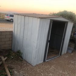 Metal shed