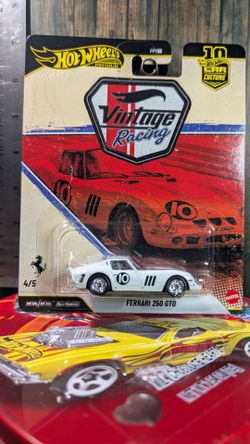 Hot wheels vintage Racing Ferrari 250 GTO