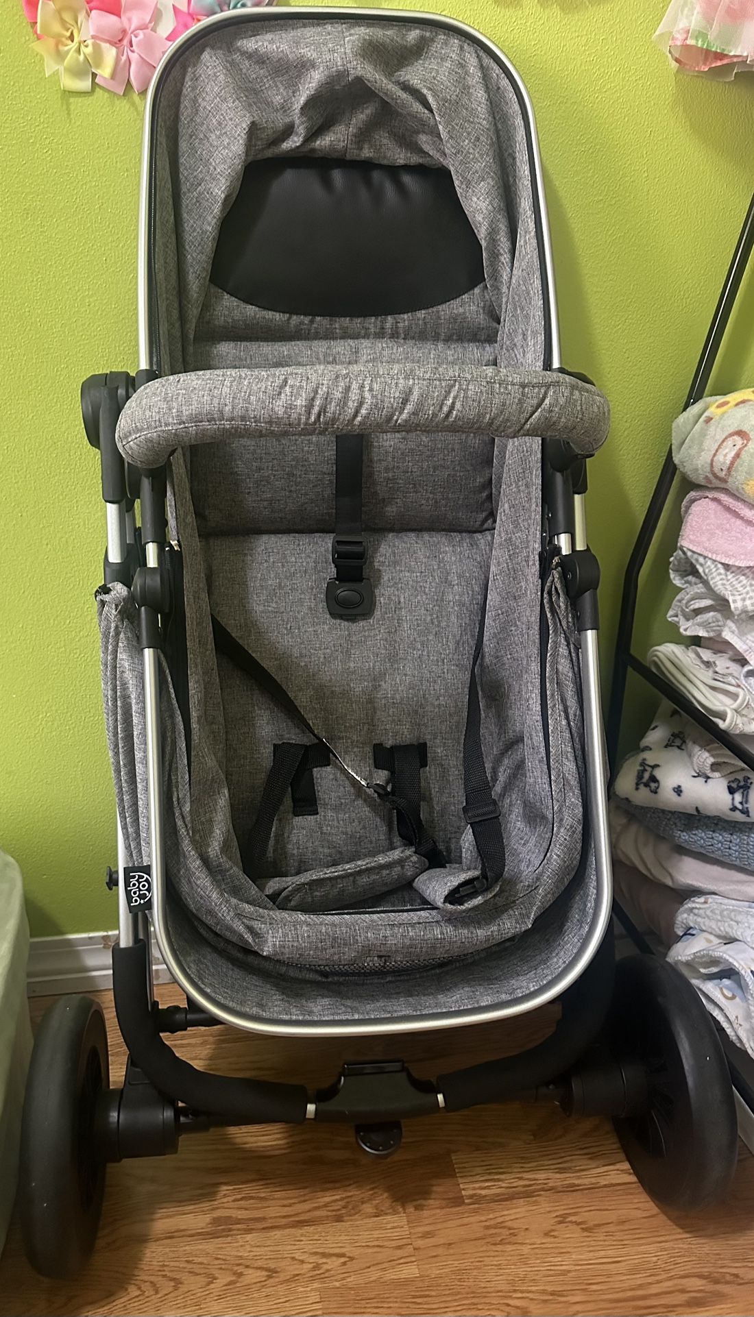 BABY JOY 2 in 1 Convertible Baby Stroller