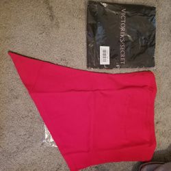 2 Victoria Secret Strapless Asymmetrical Tanks
