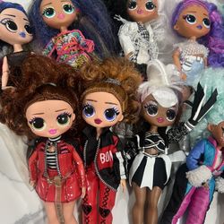 teen and tween LOL dolls