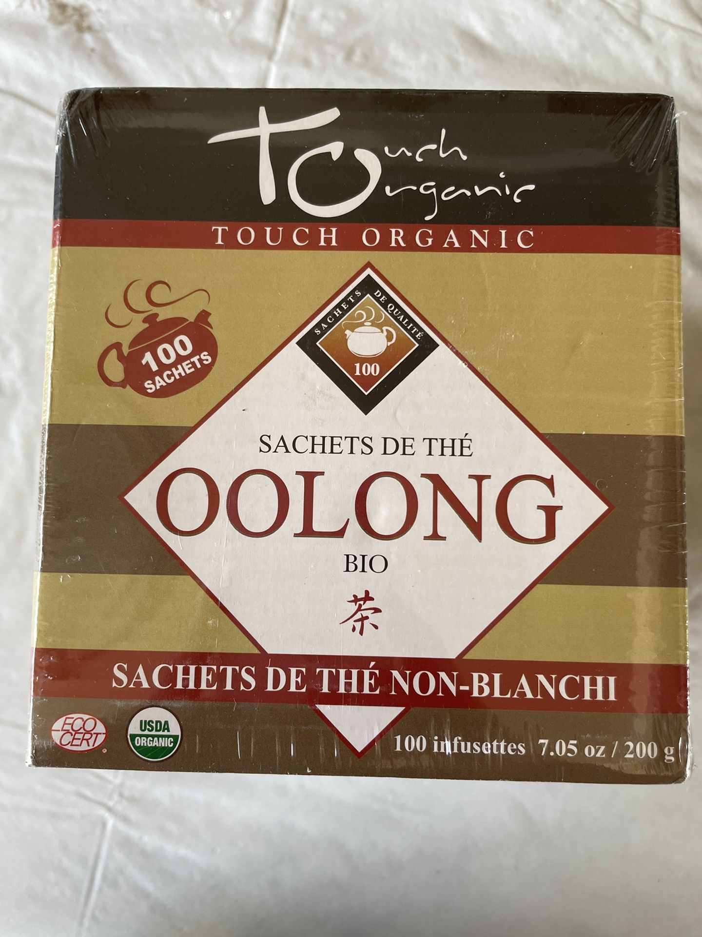 Touch organic - Oolong Tea Bags - 100 Count