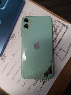 I phone not sure what year or model..it is damaged on the backphone works