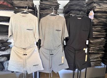 Essentials T-Shirts & Shorts – S, M, L & XL