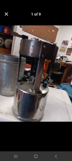 VINTAGE  US MILITARY ISSUE SINGLE BURNER STOVES  WW2 THROUGH VIETNAM