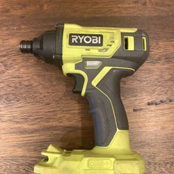 RYOBI ONE+ 18V Cordless 1/4 in. Impact Driver unit only no battery