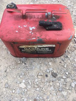 Metal quicksilver boat fuel tank