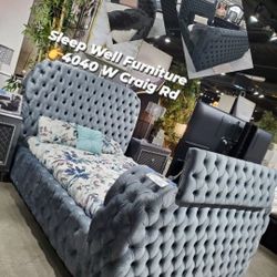 ✨️ Queen, King TV Fireplace Pop-up ✨️ Furniture Sectionals, Queen Beds Avail 