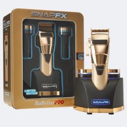 BaBylissPro Snap FX Gold Clipper Dual Batter System FX890GI Limited Edition