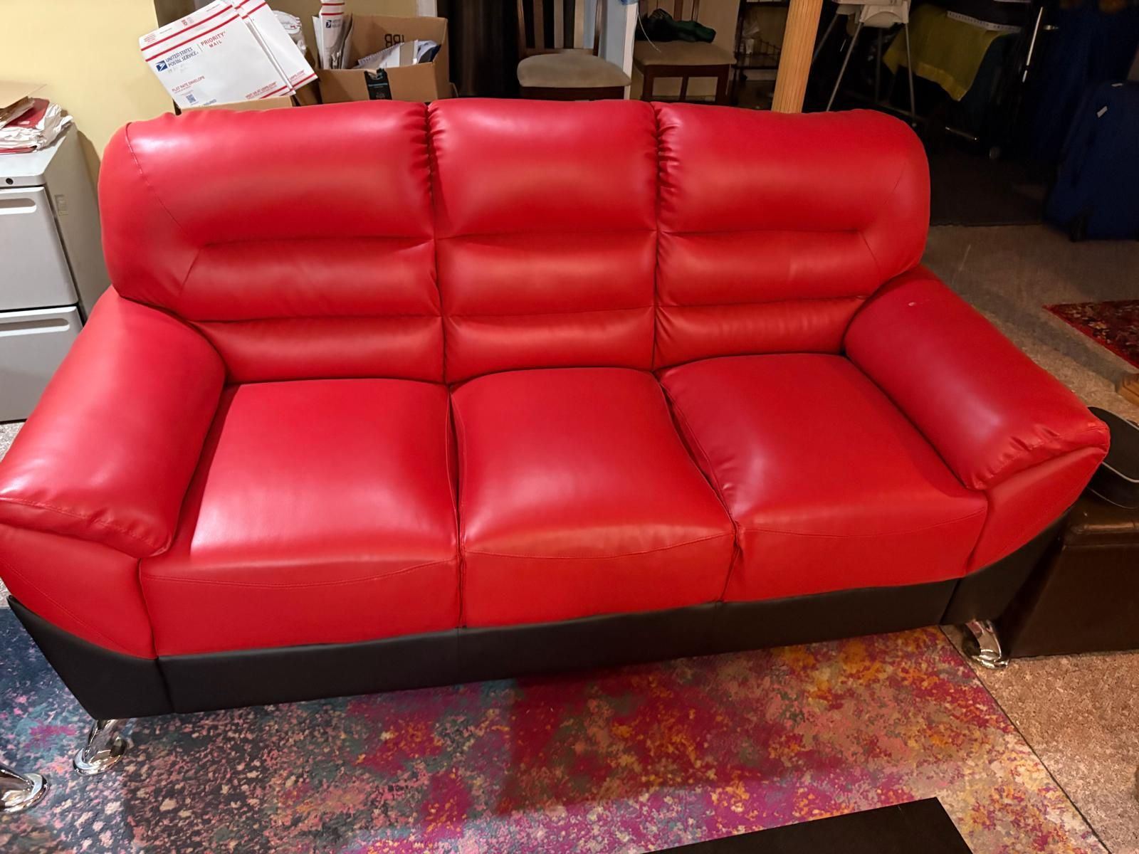 Premium Faux Leather Sofa Set $ 350.00