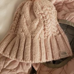 6-12month North Face Jacket & Hat