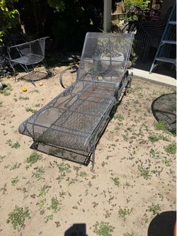 Metal Lounge Chair
