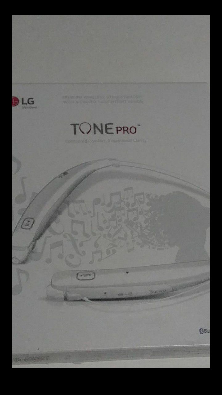 LG Tone Pro Bluetooth headphones