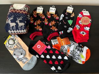8x Pairs Women’s Socks
