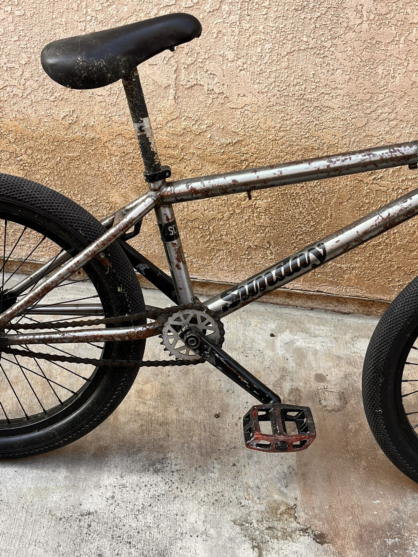 Sunday! Bmx Bike All Original NEEDS WORK