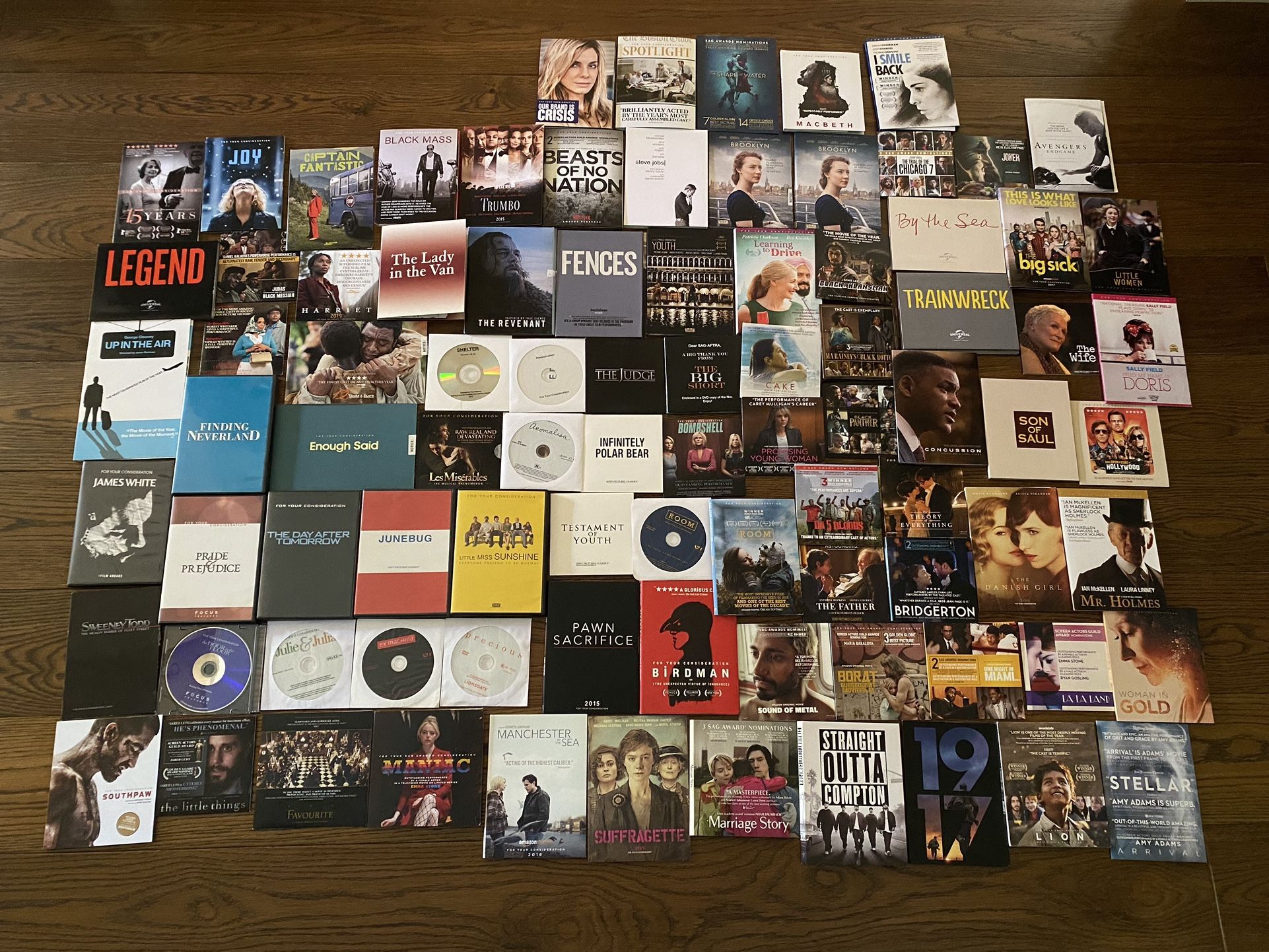 89 For Your Consideration Academy Screener DVDs FYC Promo