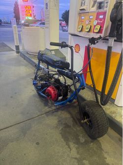 Built mini bike