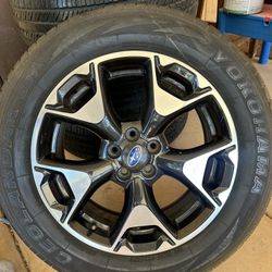 Subaru Cross Trek Rim And Tire 