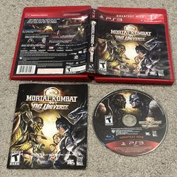 Mortal Kombat vs. DC Universe Greatest Hits Complete CIB (PlayStation 3, PS3)