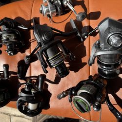 Fishing pole Reels