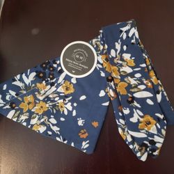 Headband and dog bandana set