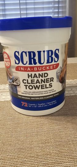 Scrubs In A Bucket Hand Cleaner Towels