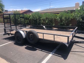 2018 Playcraft 6.5 x 14 ramp gate utility trailer