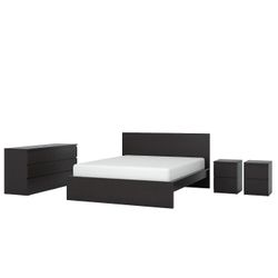 IKEA Black Bedroom Set