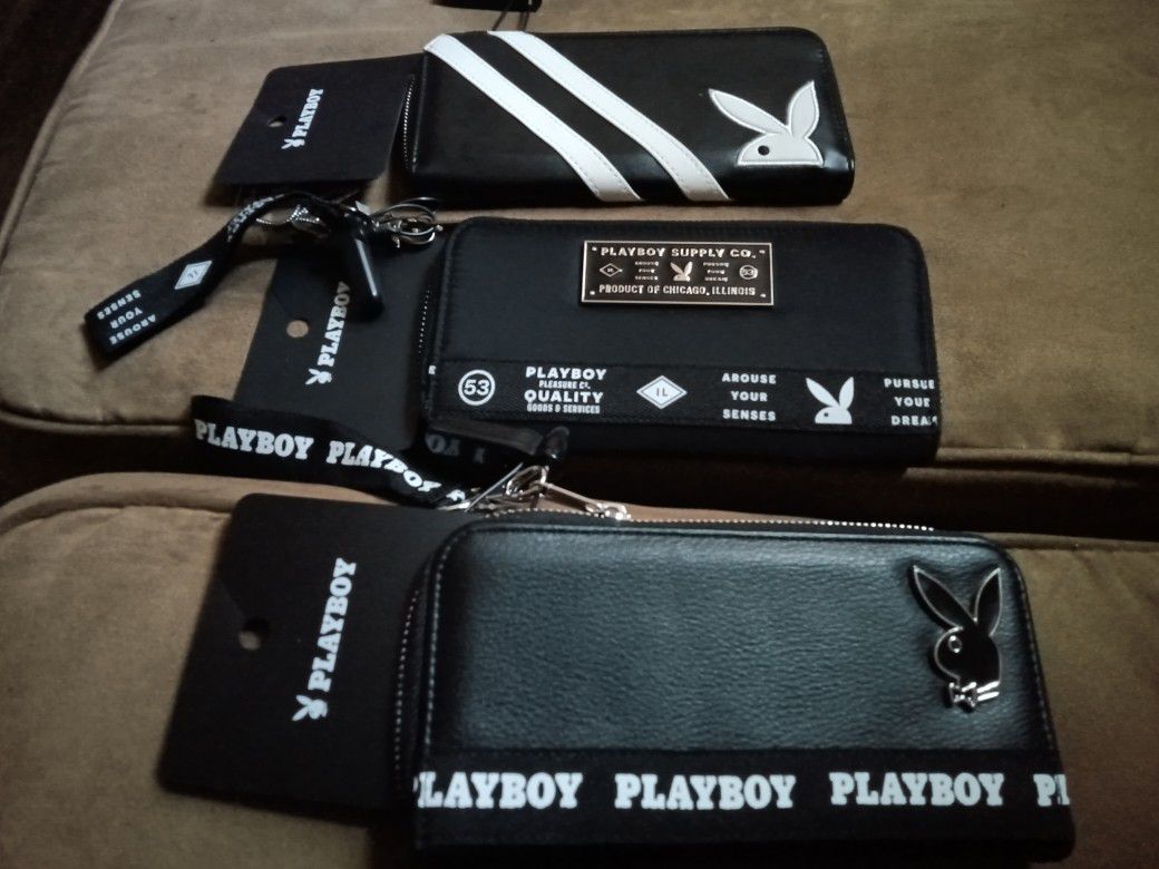 Three Playboy Women's Wallets