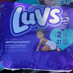 Diapers Luvs Size 2