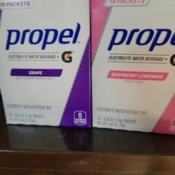 Propel Electrolyte Powder Packets, 3 Pack: Berry, Kiwi Strawberry, Grape. They all expire this month never open.