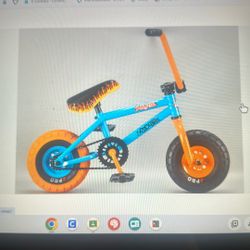 Mini Rocker Bmx Steel Frame 10 Inch Tires